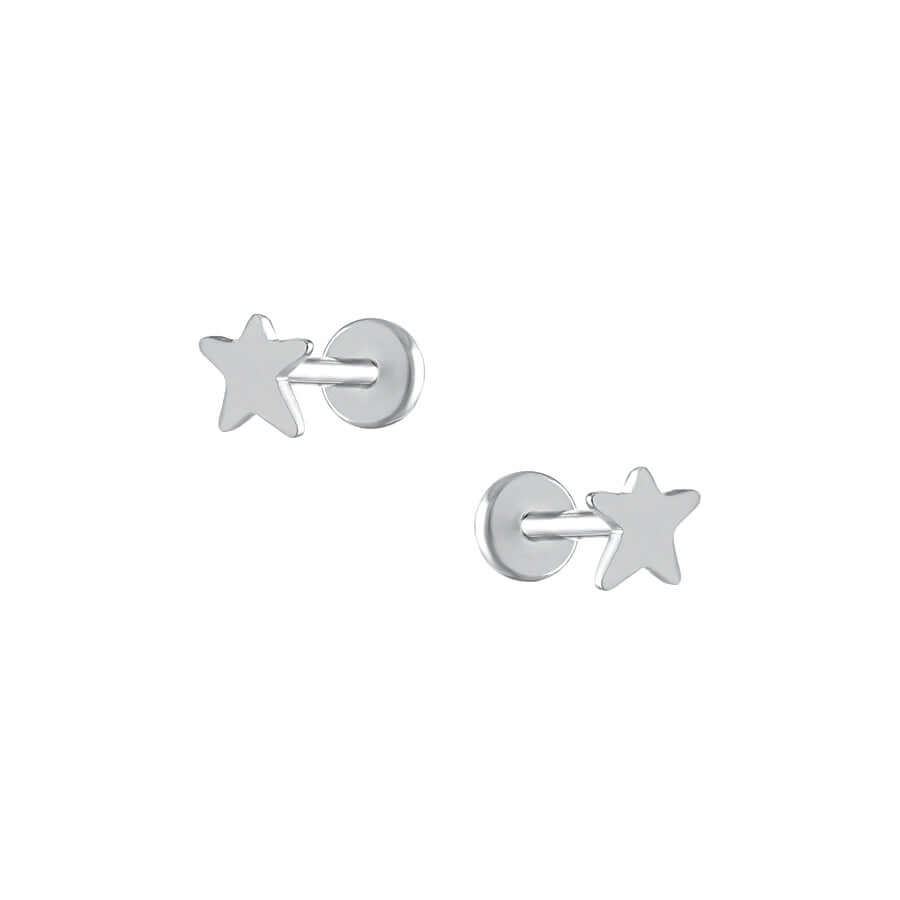 Trendolla Gold Star Tragus Sleeper Earrings