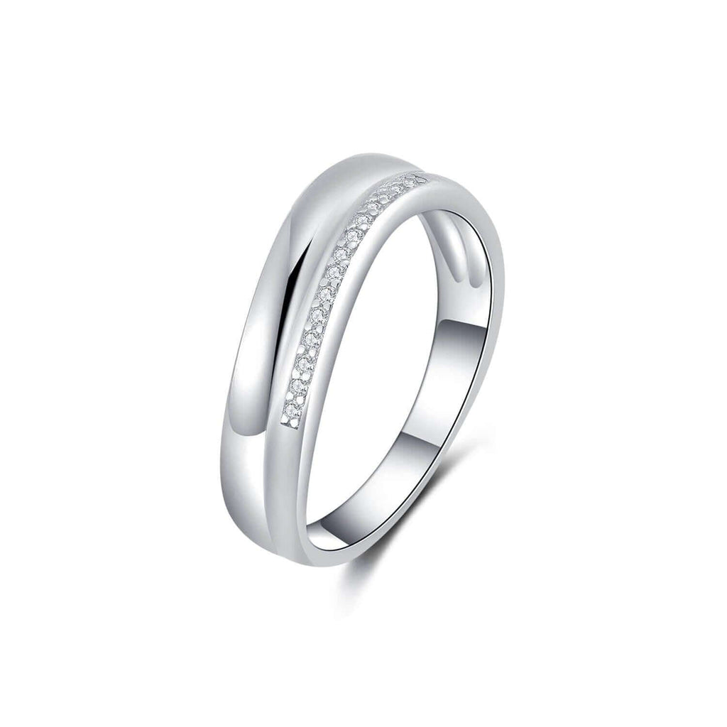 Curved Wedding Ring