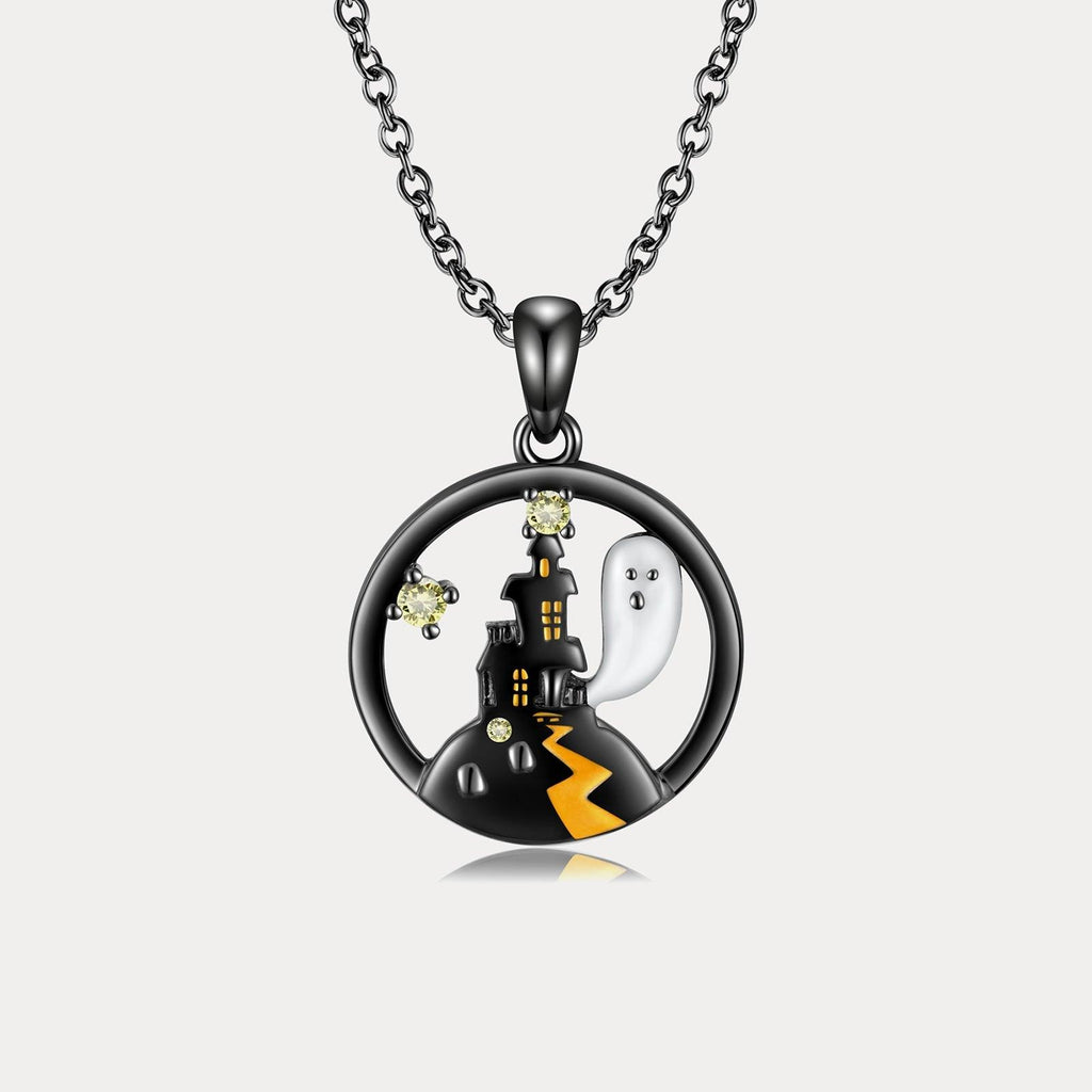 Trendolla Halloween Ghost Necklace - Trendolla Jewelry