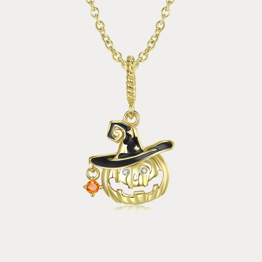 Trenhdolla Halloween Pumpkin Necklace - Trendolla Jewelry